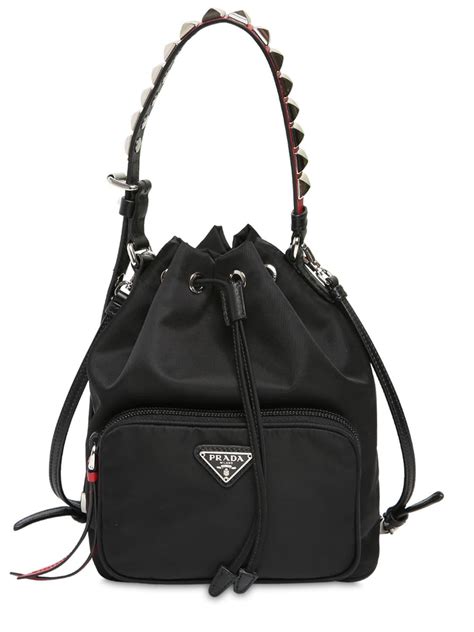 prada vela bucket bag